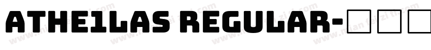 Athe1las Regular字体转换